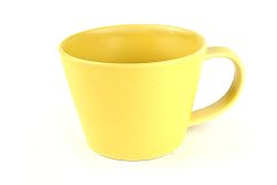 MIJ Hrnek na čaj žlutý 250 ml