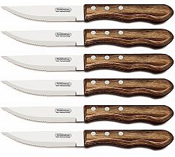 Tramontina Nůž steakový Gaucho tmavé dřevo 6 ks