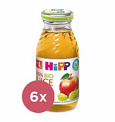 6x HiPP BIO Šťáva jablečno - hroznová 200 ml