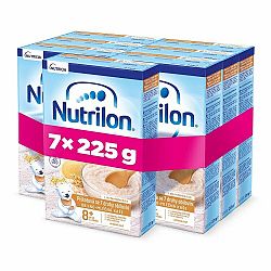 7x NUTRILON Pronutra® Piškotová kaše se 7 druhy obilovin 225 g, 8+