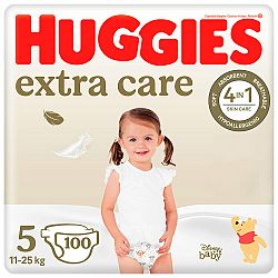 HUGGIES® Extra Care pleny jednorázové 5 (12-17 kg) 100 ks