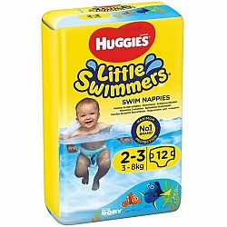 HUGGIES® Little Swimmers Pleny do vody jednorázové 2-3 (3-8 kg) 12 ks
