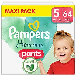 PAMPERS Kalhotky plenkové Harmonie Pants vel. 5 (64 ks) 12-17 kg